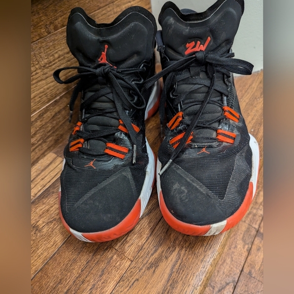 Jordan Zion 1 Black White Crimson Red Basketball Shoes D Mens Size 11 - Picture 8 of 16